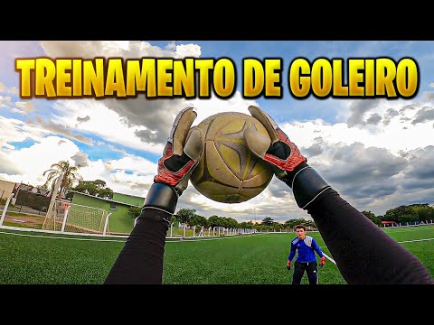 I DID GOALKEEPER TRAINING AND WENT TO THE GAME - GOPRO VIEW