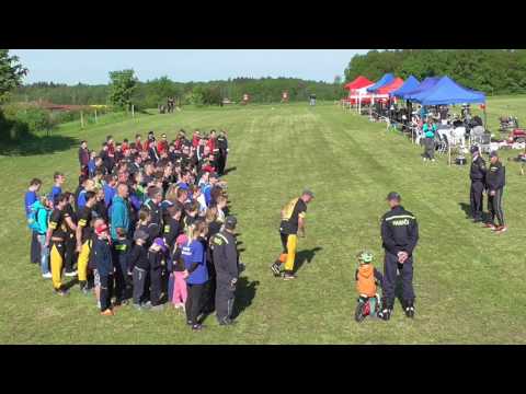 Okrsková soutěž Bechov 14.5.2016 nástup a zahájení