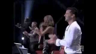 Harrison Craig Semi Final - Unchained Melody (post-performance reaction)