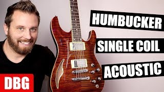 Video thumbnail for One Guitar to Rule Them all! - SCHECTER C-1 E/A by Darrell Braun Guitar