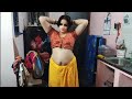 Yellow Saree Changing For Tamil Aunty Highlight 10 30pm Daily Changing Video