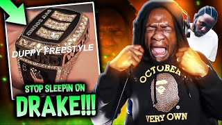 STOP SLEEPIN ON DRAKE!!! &quot;Duppy Freestyle&quot; (REACTION)