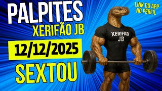 Palpite do dia 12/12/2025 JOGO DO BICHO 🍀 TODAS AS LOTERIAS 🍀