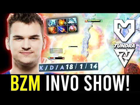 "BZM INVOKER SHOW vs MOUZ!" - BLAST SLAM V DOTA 2