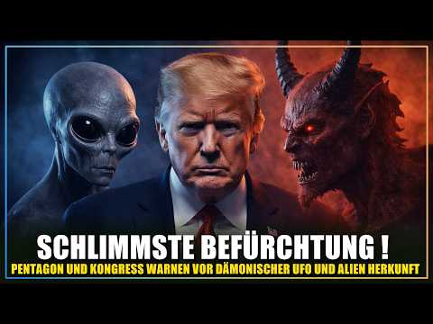 Trumps UFO Enthüllung: Jetzt wird es DÄMONISCH und unheimlich WILD !