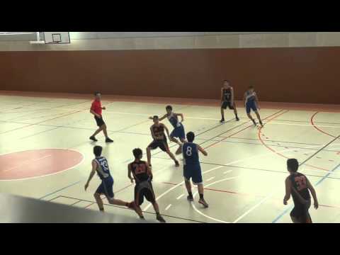 Videocrónica Cadete B Masculino Cb Maristas Vlc - Cb Palafolls (3ª JORNADA TORNEO LLORET 2016)
