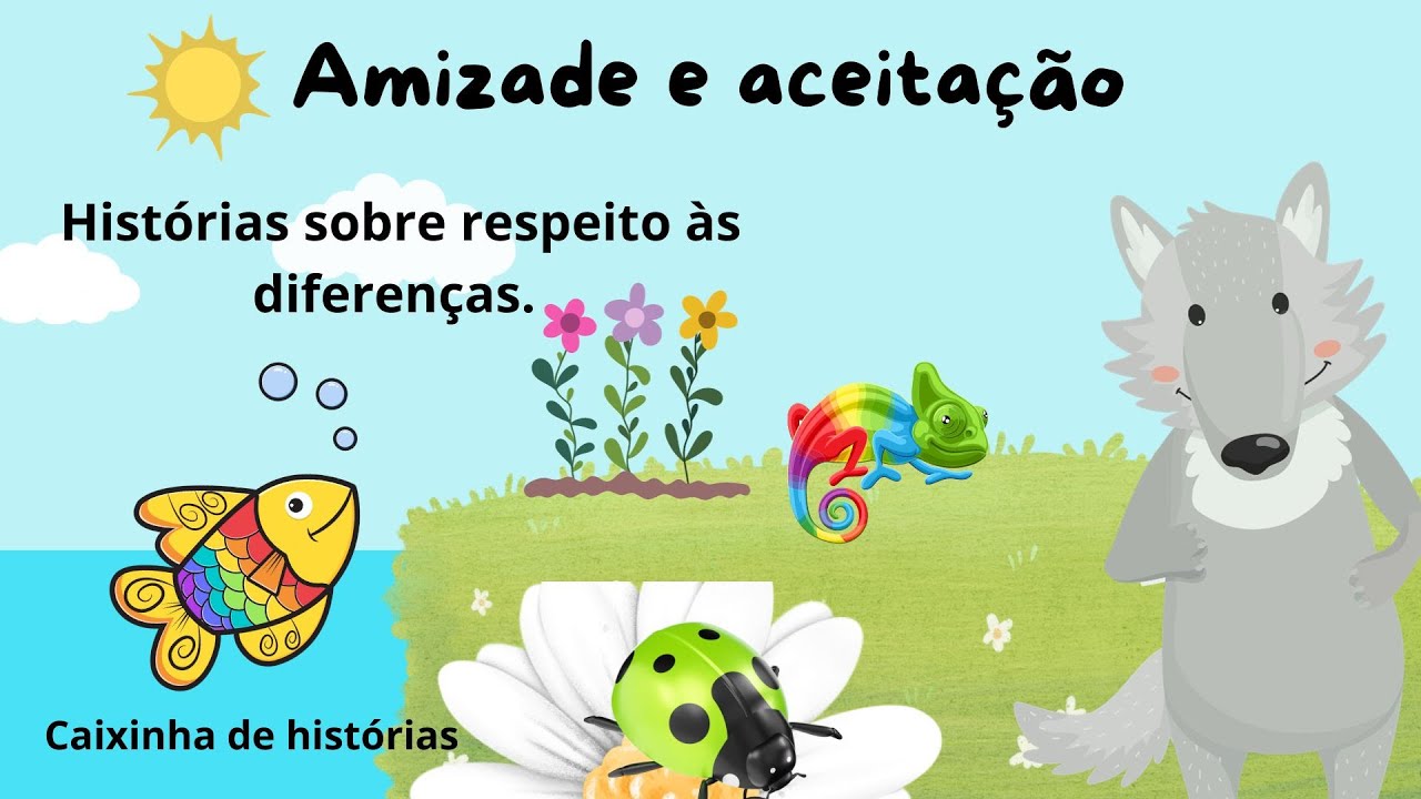 Amizade e aceitação/História infantil/ Livro infantil/ Áudio Book Kids/ Contação de História