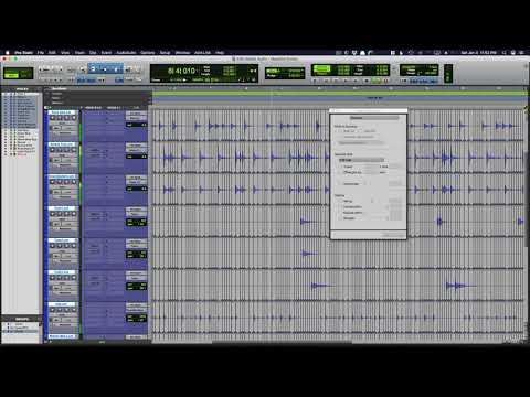 Pro Tools: How to Quantize Multitrack Drums With Elastic Audio