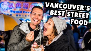 ASIAN STREET FOOD IN VANCOUVER? Richmond Night Market DIY Food Tour - YouTube