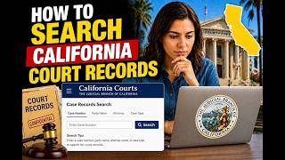 How to search California court records
