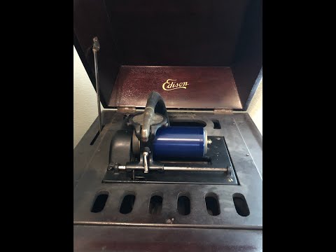 Marching Through Georgia - 1916 Edison Blue Amber Cylinder