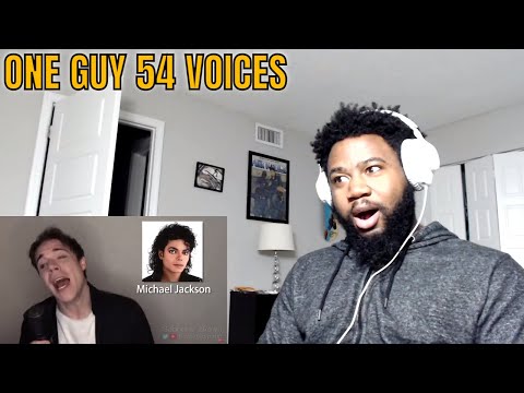 ONE GUY, 54 VOICES With Music! Drake, TØP, P!ATD, Puth, MCR, Queen - REACTION