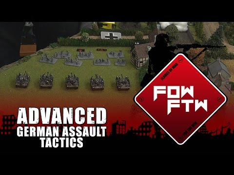 Flames Of War FTW: German Advanced Assault Tactics