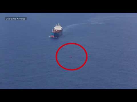 Unglaubliches Glück: US Air Force rettet deutsche Segler aus dem Atlantik