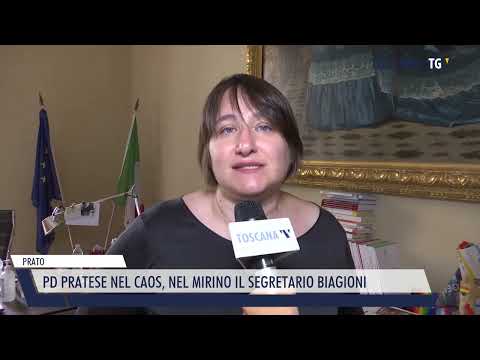 2022-08-17 PRATO - PD PRATESE NEL CAOS, NEL MIRINO IL SEGRETARIO BIAGIONI