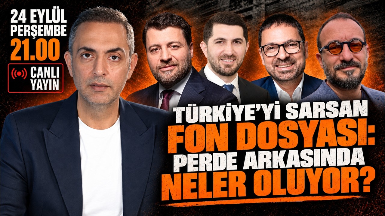 TÜRKİYE'Yİ SARSAN FON DOSYASI: PERDE ARKASINDA NELER OLUYOR? | MURAT AĞIREL 24 Eylül Perşembe 21:00