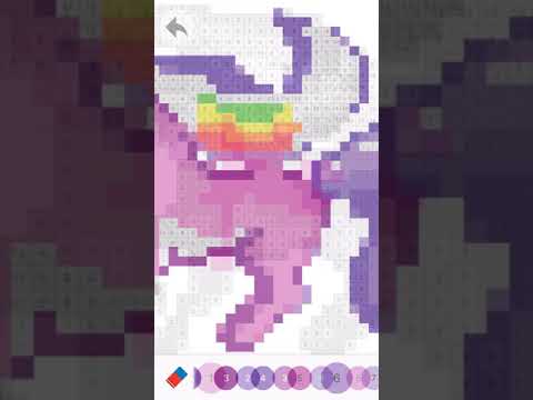 Pixelmania - Color by number & create pixel art Video