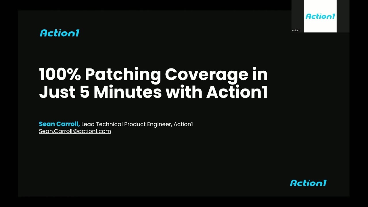 Achieve 99% patching coverage with Action1 | ODSP1523