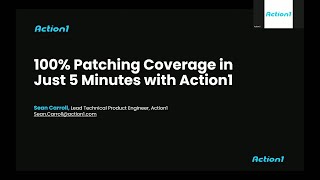 Achieve 99% patching coverage with Action1