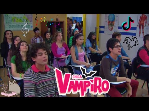 Momento musical Na escola|Chica vampiro ❤️🎵🎼🎶