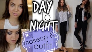 Fall Tutorial: Day to Night Makeup & Oufit!