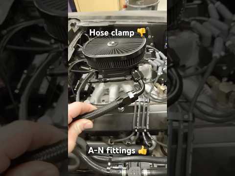 Making AN fitting fuel lines