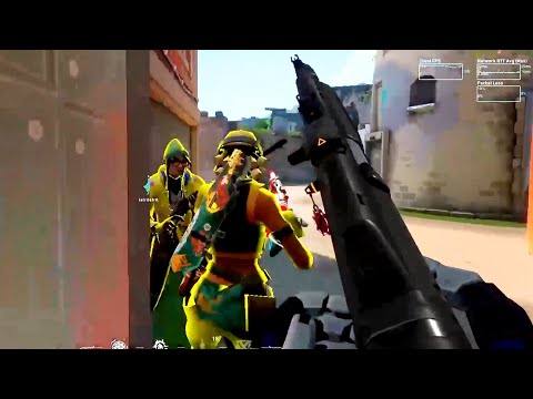 A prime example of iron aim and game sense🤷😂