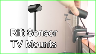DIY Oculus Rift Sensor TV Mounts