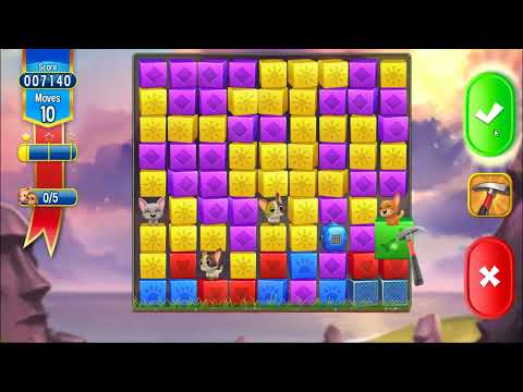 Pet Rescue Saga Level 4877 - NO BOOSTERS | SKILLGAMING ✔️