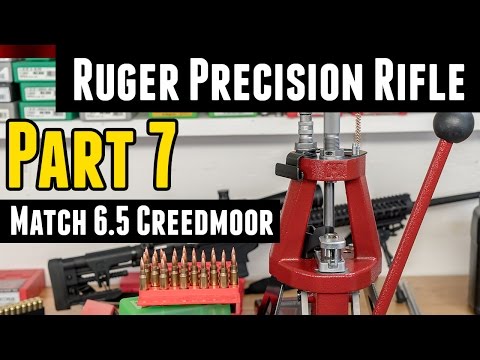 Ruger Precision Rifle: Loading Match-Grade 6.5 Creedmoor on the Hornady Lock-N-Load Iron