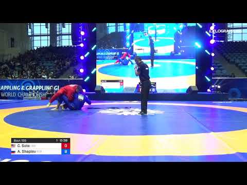 GOLD ♂GPGI - 92 kg: C. SOTO (USA) v. A. SHAPIEV (RUS)