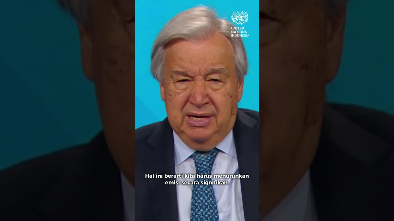 Hari Lingkungan Hidup Sedunia 2026 - Pesan Sekretaris Jenderal, António Guterres