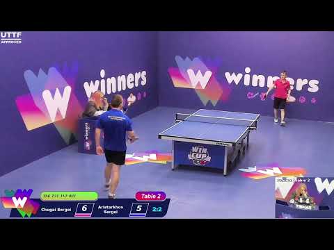 WINners CUP table 2  25.01 Chugai Sergei - Aristarkhov Sergei  17:00