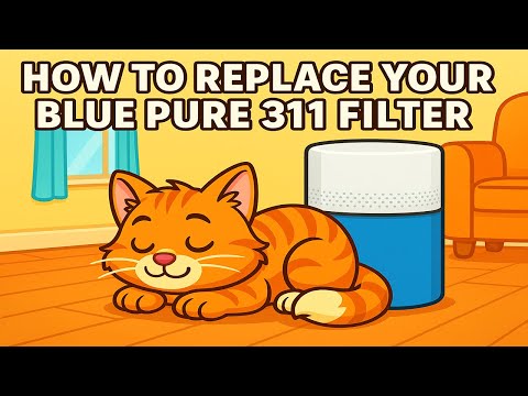 How to Replace the Filter | Blueair Blue Pure 311 Auto Air Purifier