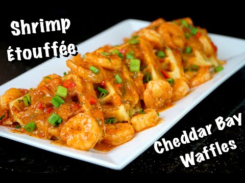 Shrimp Étouffée w/ Cheddar Bay Biscuit Waffles |...