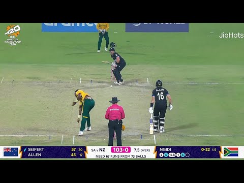 South Africa vs New Zealand T20 World Cup 2026 Semi Final Highlights | Full Match Highlights