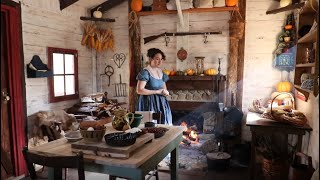 Preparing a Feast in 1820 - A Thanksgiving Feast - I’m Tired Now