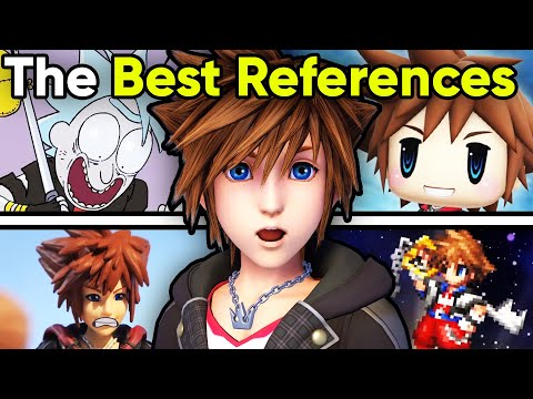 The BEST Kingdom Hearts References Made OUTSIDE The Games!
