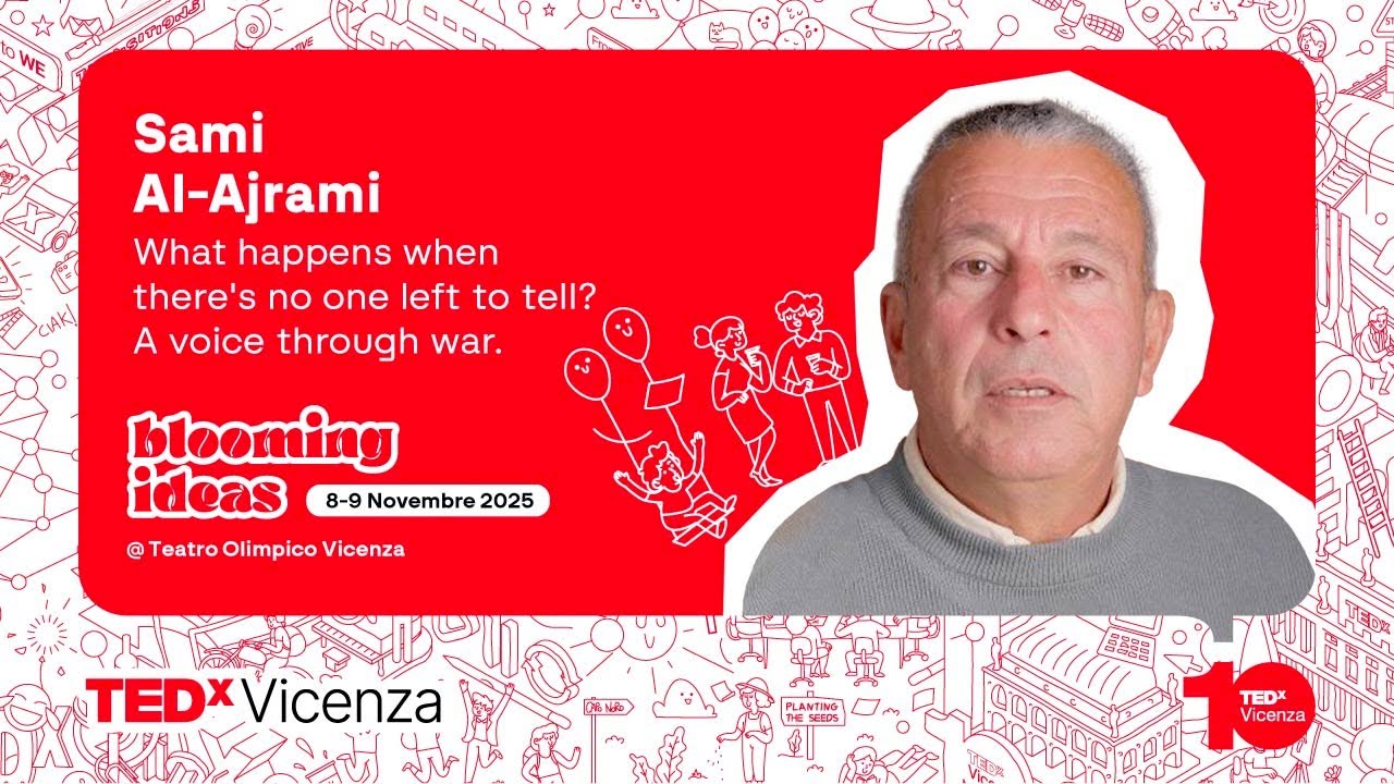 What happens when there's no one left to tell? A voice through war | Sami Al-Ajrami | TEDxVicenza