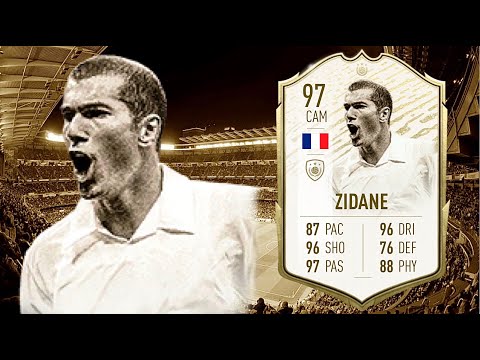 FIFA 20: ZINEDINE ZIDANE 97 PRIME ICON MOMENT PLAYER REVIEW I FIFA 20 ULTIMATE TEAM