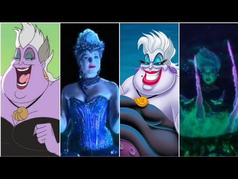 Evolution of the Ursala (1989 - 2023)#thelittlemermaid#ariel#disney#disneyvillains#princess