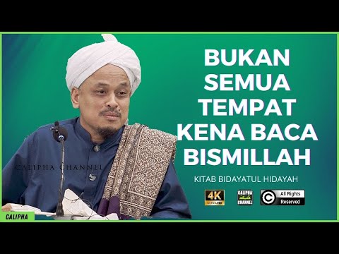 TG Hj Ahmad Ridoudin - Bukan Semua Tempat Kena Baca Bismillah