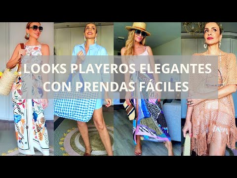 5 LOOKS ELEGANTES Y FÁCILES para ir a la playa (Tu Asesora de Imagen y Moda)