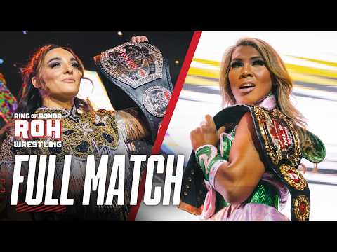 FULL MATCH Deonna Purrazzo vs. Gisele Shaw | #ROH Women's Pure Title | ROH x MLP Global Wars 2026