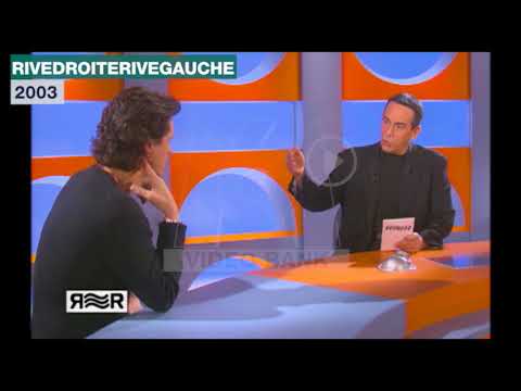 Extrait archives M6 Video Bank // Rive Droite Rive Gauche (2003) Marc Lavoine