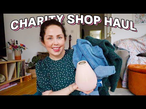 CHARITY SHOP HAUL | Spring Charity Finds UK 2022