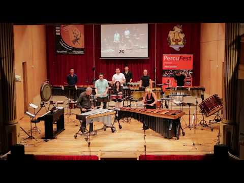 Gotan 2 by Emmanuel SÉJOURNÉ soloing Sylvie REYNAERT & himself & PercuFest 2014 professors