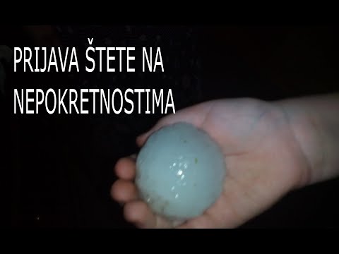 Obavestenje o prijavi štete na nepokretnostima Pančevo