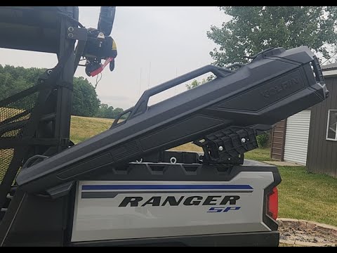 Kolpin Gun Case On Polaris Side by Side