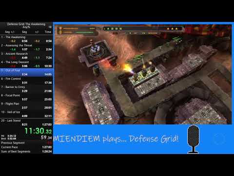 Defense Grid: The Awakening -  any% World Record speedrun in 1h26m55s